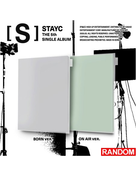 STAYC 5th Single Album - S (Random Ver.) CD kpoptown.com