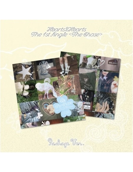 Package] Hearts2Hearts 1st Single Album - The Chase CD
