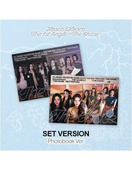 くま 非売品◆サインCD◆Hearts2Hearts◆The Chase Hearts2Hearts - The Chase [1st Single Album - Package Ver