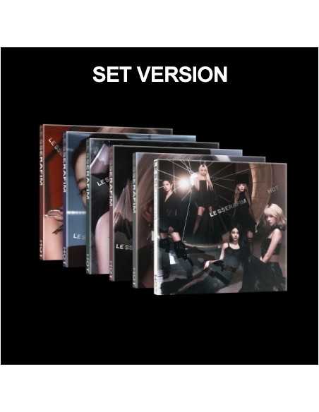[COMPACT][SET] LE SSERAFIM 5th Mini Album - HOT (SET Ver.) 6CD