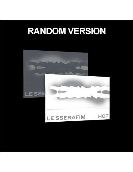 [Smart Album] LE SSERAFIM 5th Mini Album - HOT (Random Ver.) Weverse Albums ver.