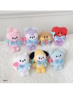 BT21 X Monopoly Collaboration - minini Plush Keyring [Angel]