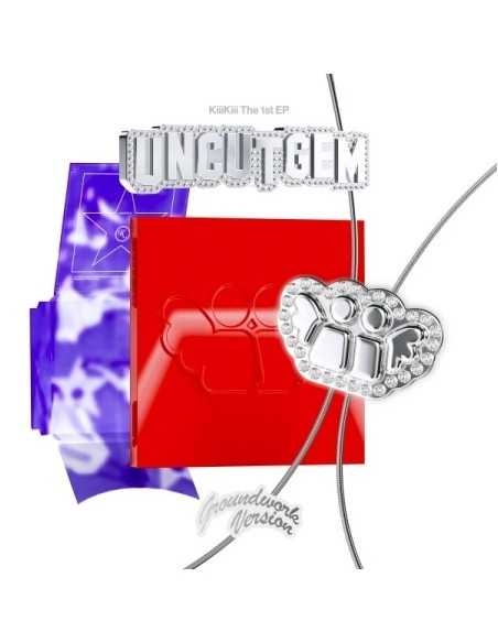 [Limited] KiiiKiii 1st Mini Album - UNCUT GEM (GROUNDWORK Ver.) CD