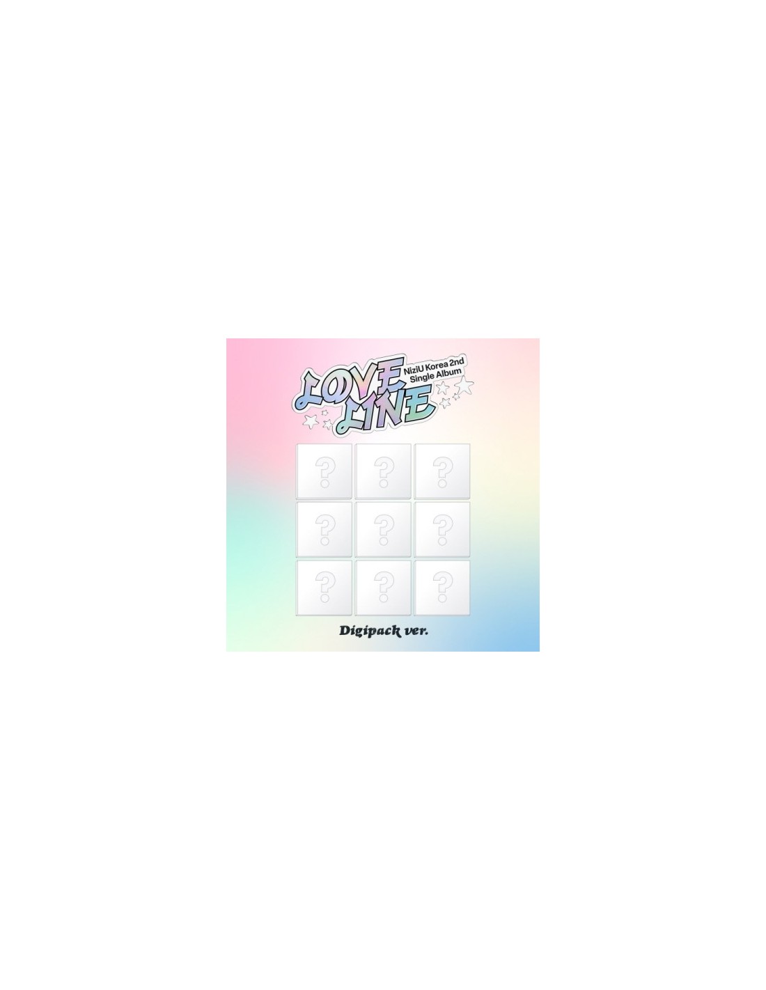 Digipack] NiziU 2nd Single Album - LOVE LINE (Random Ver