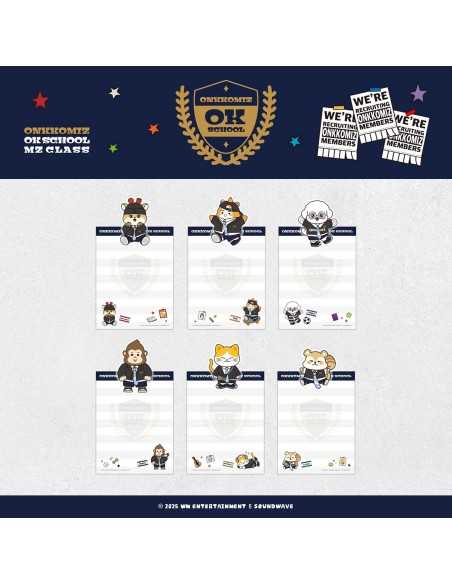 ONF ONKKOMIZ OK SCHOOL : MZ CLASS Goods - MEMO PAD & ACRYLIC CLIP SET