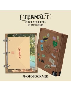 [PHOTOBOOK] CLOSE YOUR EYES 1st Mini Album - ETERNALT CD