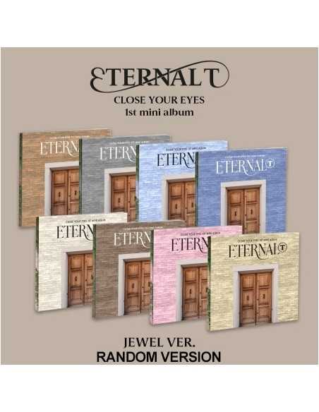 [JEWEL] CLOSE YOUR EYES 1st Mini Album - ETERNALT (Random Ver.) CD
