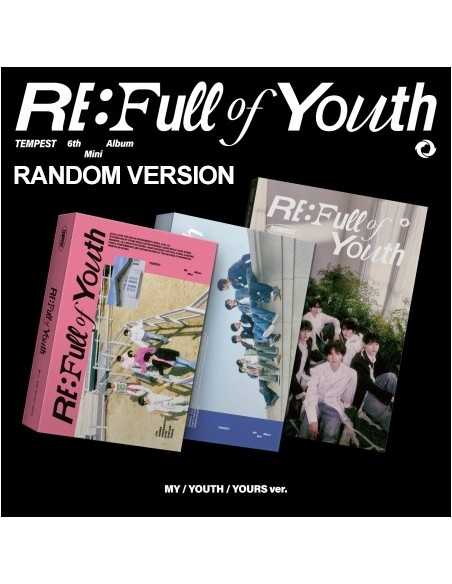 TEMPEST 6th Mini Album - RE: Full of Youth (Random Ver.) CD