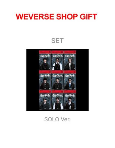 [Weverse Shop Gift][SET] &TEAM 3rd Single Album - Go in Blind (SOLO EDITION SET) 9CD
