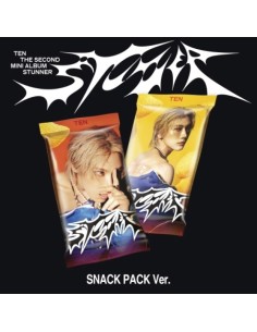 [Smart Album] TEN 2nd Mini Album - STUNNER (SNACK PACK...