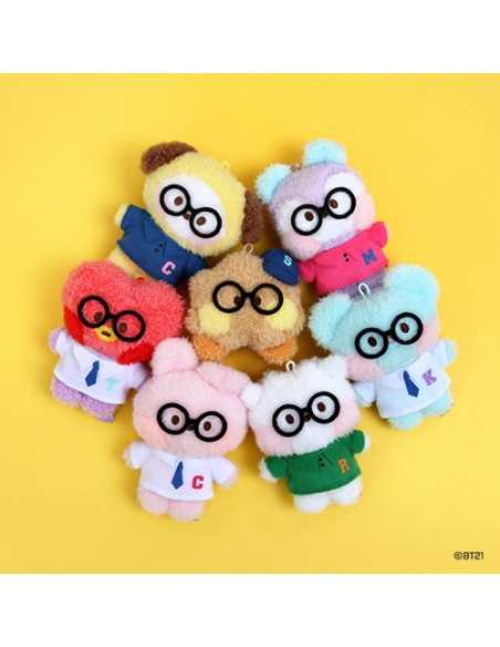 BT21 X Monopoly Collaboration - minini Plush Keyring [PREPPY]