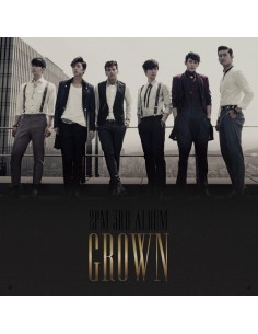 2PM 3rd Album Vol 3 - Grown A version CD + Photobook + Poster 