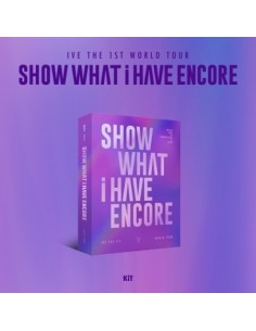 IVE 缶セット THE WORLD TOUR IVE 1ST WORLD TOUR [SHOW WHAT I HAVE - ENCORE] KiT VIDEO