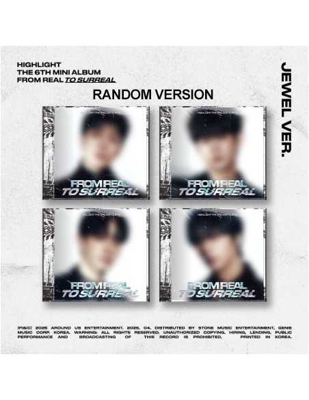 [JEWEL] HIGHLIGHT 6th Mini Album - From Real to Surreal (Random Ver.) CD