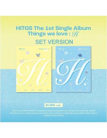 [Smart Album][SET] HITGS 1st Single Album - Things we love : H (SET Ver.) 2EVER