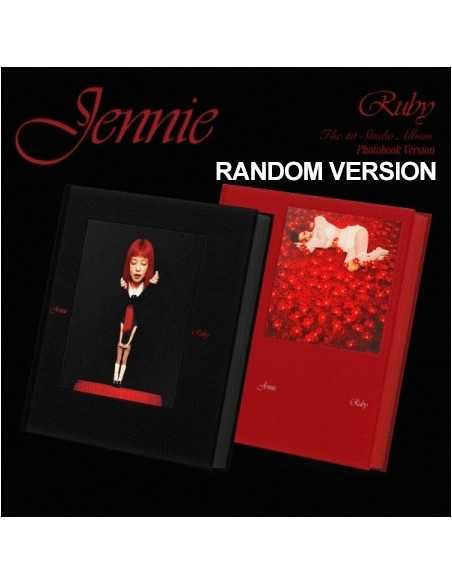 [Photobook] JENNIE 1st Studio Album - Ruby (Random Ver.) CD