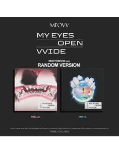 [PHOTOBOOK] MEOVV 1st EP Album - MY EYES OPEN VVIDE...