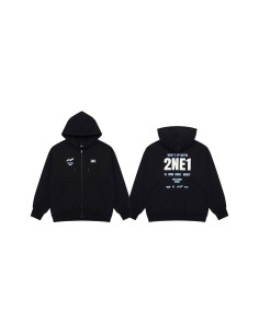 2NE1 WELCOMEBACKENCORE Goods - GRAPHIC ZIP-UP HOODIE