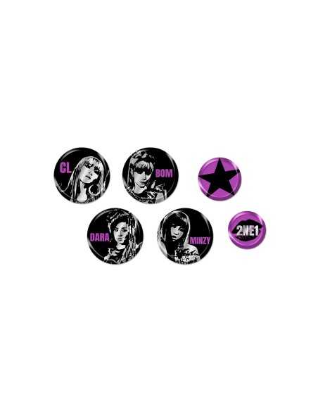 2NE1 WELCOMEBACKENCORE Goods - PIN BUTTON SET
