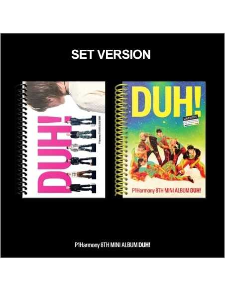 [SET] P1Harmony 8th Mini Album - DUH! (SET Ver.) 2CD