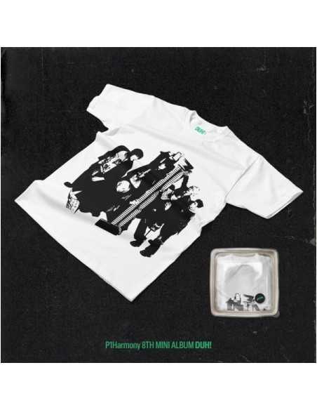 [Limited] P1Harmony 8th Mini Album - DUH! (Plain White T Ver.) CD
