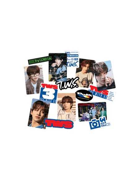 TWS TRY WITH US Goods - Photocard Sticker Set