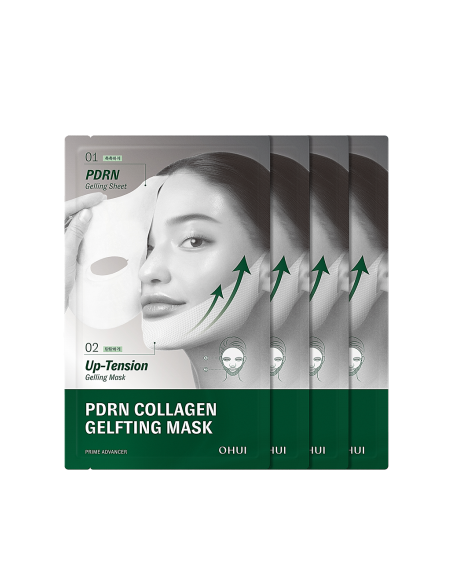 [O HUI] Prime Advancer PDRN Collagen Gelfting Mask 4P