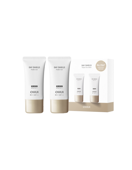 [O HUI] DAY SHIELD Perfect Sun Black 30ml Double Set SPF50+, PA++++