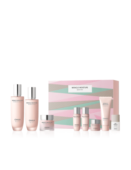 [O HUI] Miracle Moisture Pink Barrier 3pcs Special Set