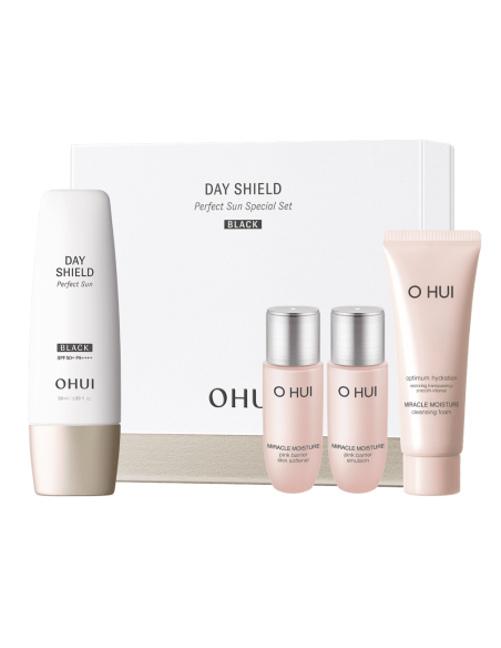[O HUI] (New) Day Shield Perfect Sun Black Special Set