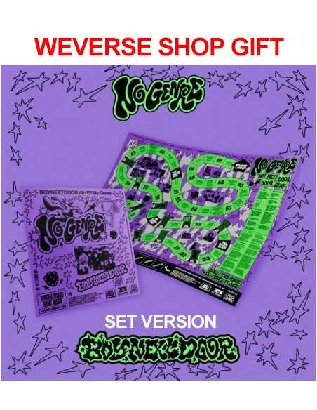 [Weverse Shop Gift][Board Game][SET] BOYNEXTDOOR 4th EP Album - No Genre (SET Ver.) 6CD