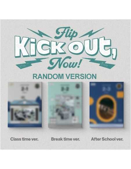 KickFlip 2nd Mini Album - KICK OUT, FLIP NOW! (Random Ver.) CD