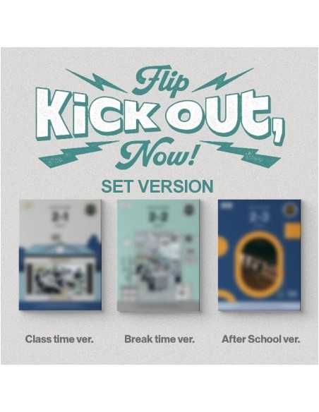 [SET] KickFlip 2nd Mini Album - KICK OUT, FLIP NOW! (SET Ver.) 3CD
