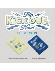 [Smart Album][SET] KickFlip 2nd Mini Album - KICK OUT,...