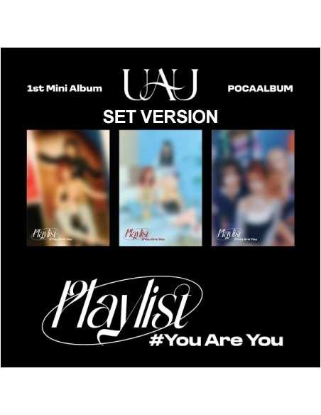 [Smart Album][SET] UAU 1st Mini Album - Playlist You Are You (SET Ver.) 3POCA ALBUM
