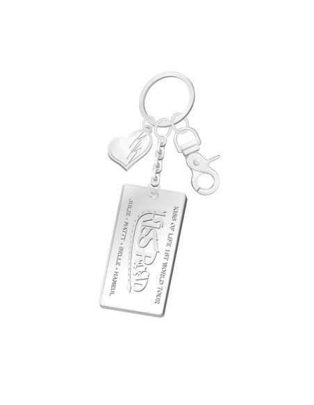 KISS OF LIFE 1ST WORLD TOUR KISS ROAD Goods - METAL KEYRING