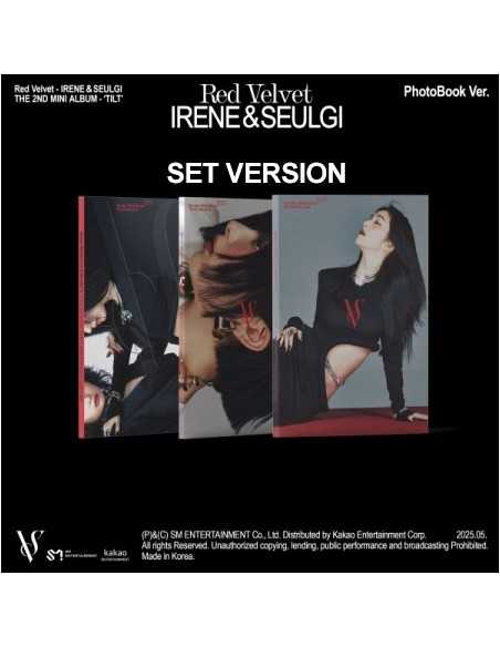 [Photobook][SET] Red Velvet IRENE&SEULGI 2nd Mini Album - TILT (SET Ver.) 3CD