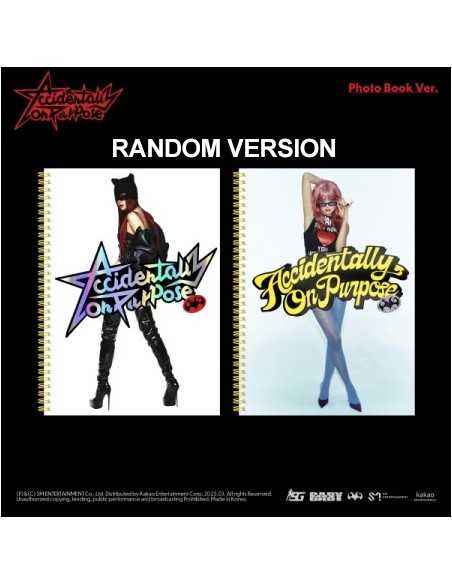 [Photobook] SEULGI 2nd Mini Album - Accidentally On Purpose (Random Ver.) CD