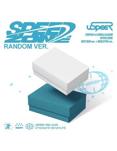 USPEER 1st Single Album - SPEED ZONE (Random Ver.) CD