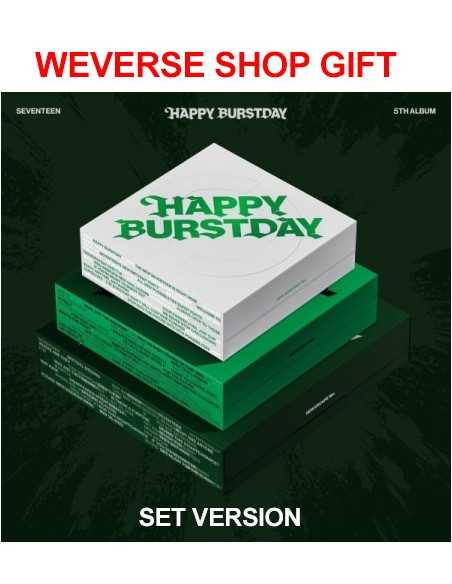SEVENTEEN Happy Burstday weverse GV セット SEVENTEEN] HAPPY BURSTDAY Weverse (Standard, GV Ver) POB