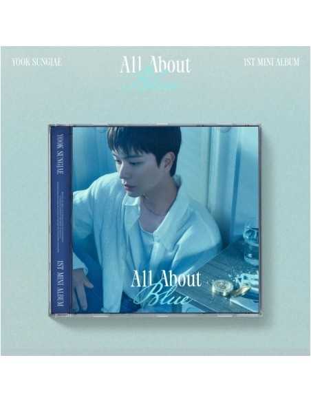 YOOK SUNG JAE 1st Mini Album - All About Blue (JEWEL Ver.) CD