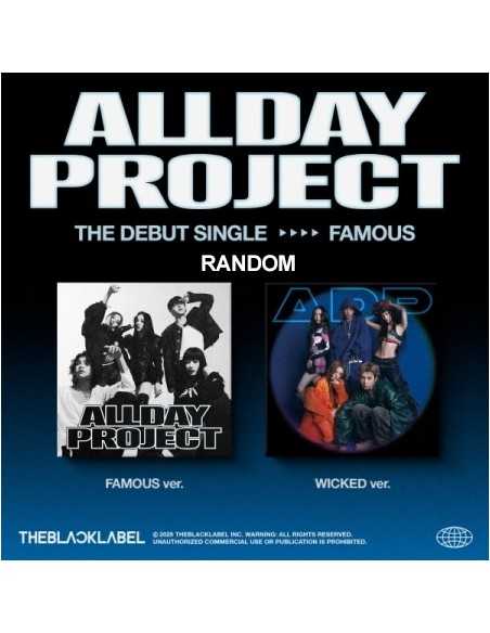 ALLDAY PROJECT Debut Single Album - FAMOUS (Random Ver.) CD