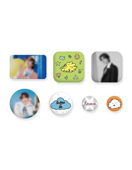 BAEKHYUN Reverie Goods - PIN BUTTON SET