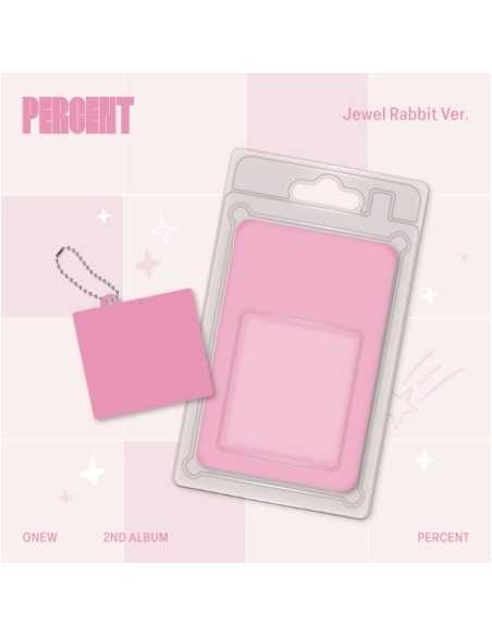 [Smart Album] ONEW 2nd Album - PERCENT (Jewel Rabbit Ver.)