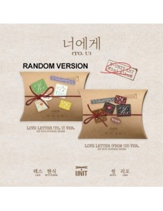 X-UNIT 1st Mini Album - To.U (Random Ver.) CD