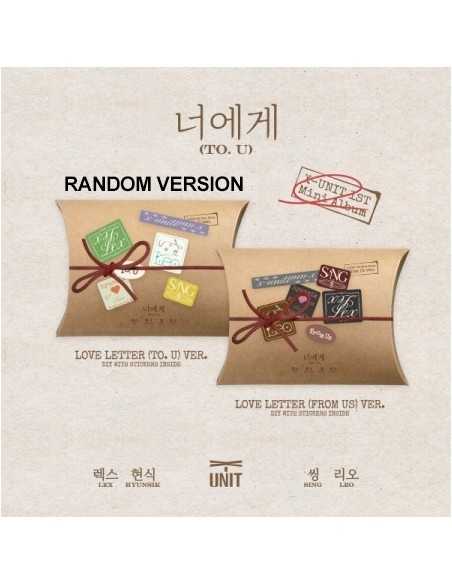 X-UNIT 1st Mini Album - To.U (Random Ver.) CD kpoptown.com