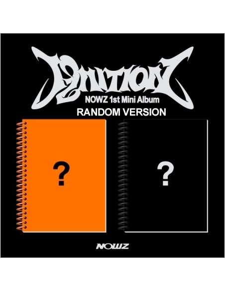 NOWZ 1st Mini Album - IGNITION (Random Ver.) CD + Poster