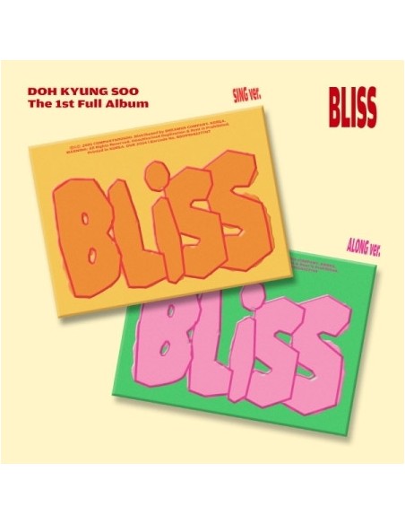 [SET] D.O. 1st Album - BLISS (SET Ver.) 2CD