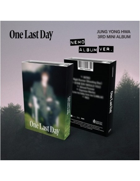 [Smart Album] JUNG YONG HWA 3rd Mini Album - One Last Day (LIMITED EDITION) NEMO ALBUM