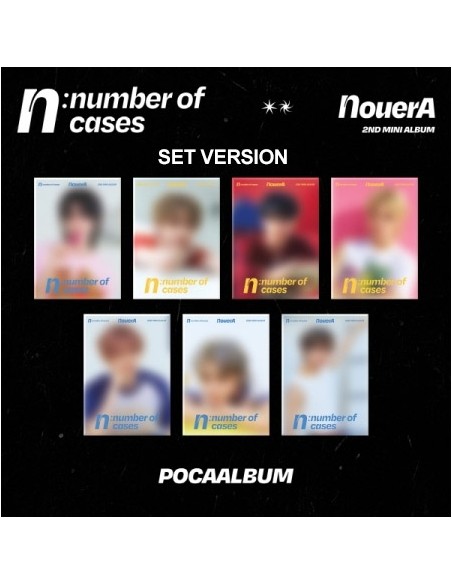 [Smart Album][SET] NouerA 2nd Mini Album - n: number of cases (SET Ver.) 2POCA